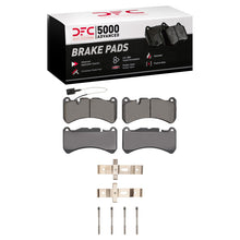 Load image into Gallery viewer, DFC DFC 14-24 Maserati Ghibli Front 5000 Advanced Low Metallic Brake Pads and Hardware Kit