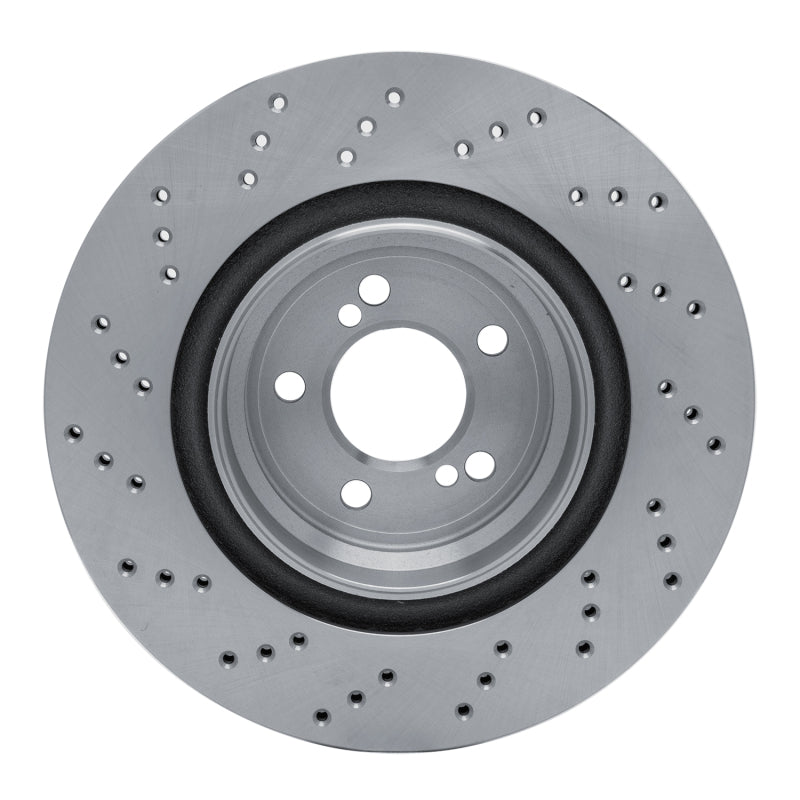 DFC DFC 15-20 BMW M2 Right Rear Drilled Brake Rotor