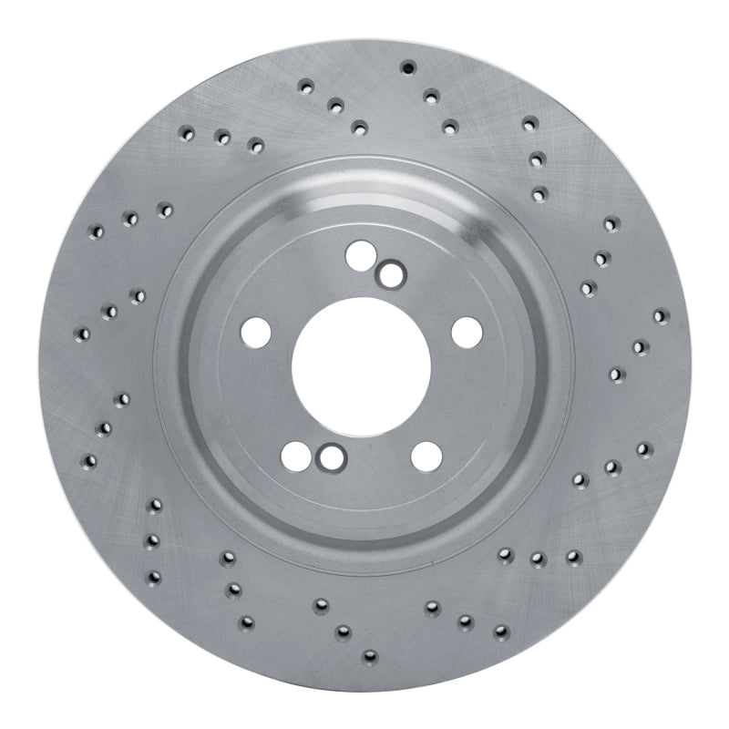 DFC DFC 15-20 BMW M2 Right Rear Drilled Brake Rotor