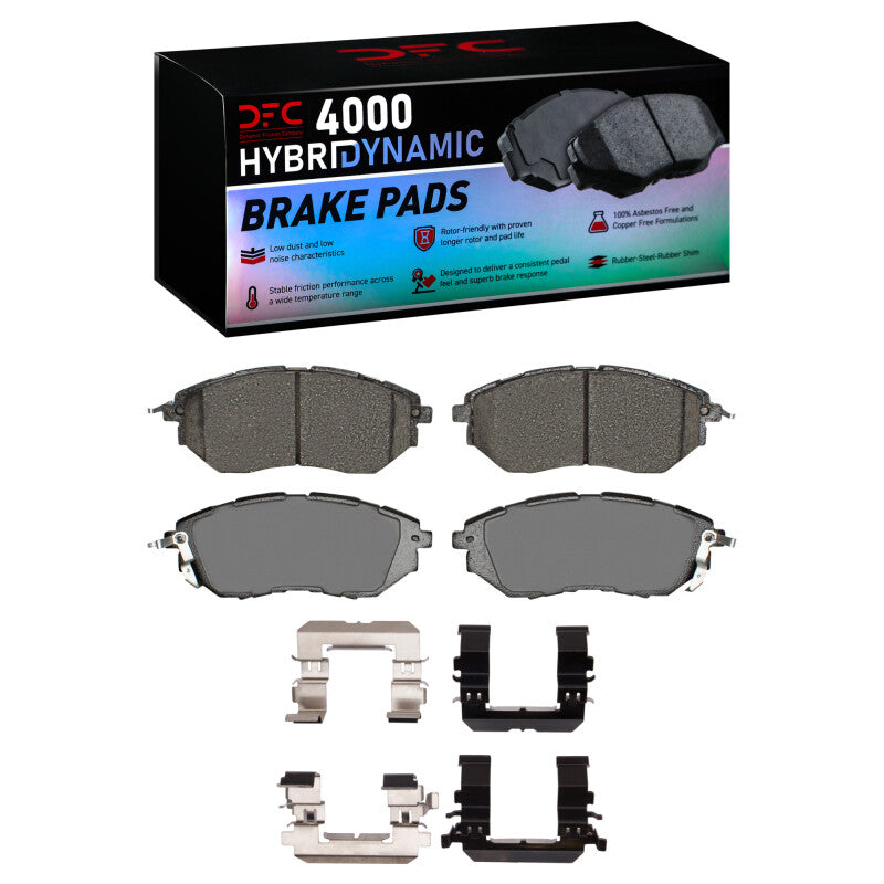 DFC DFC 15-21 Subaru WRX Front 4000 HybriDynamic Brake Pads and Hardware Kit