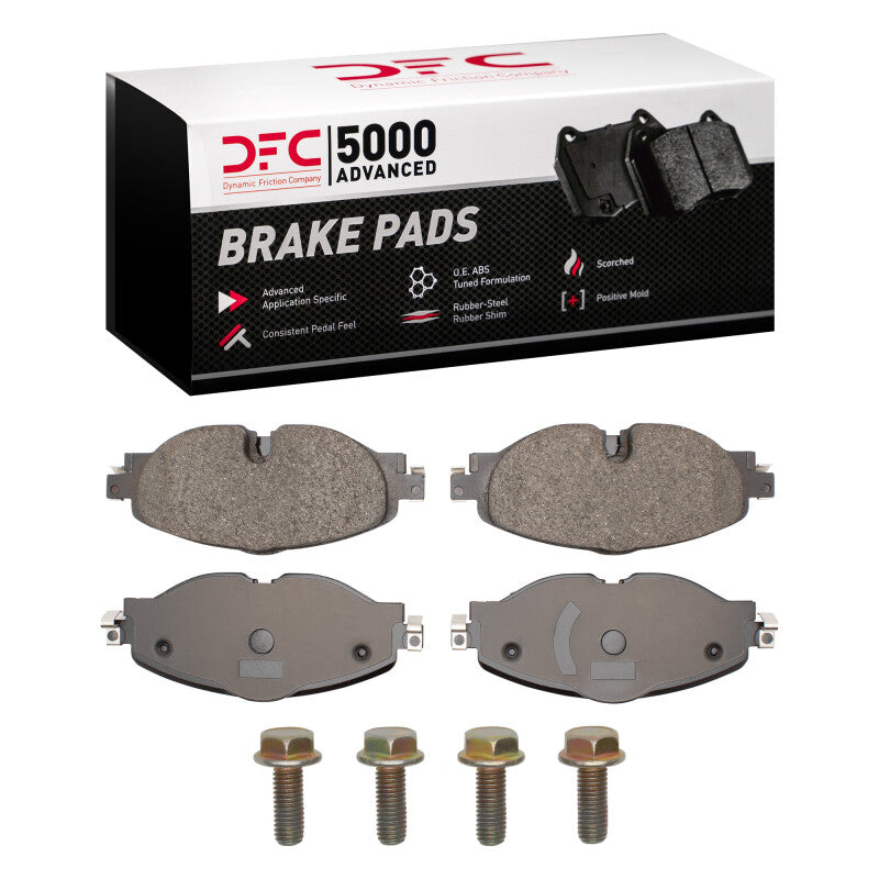 DFC DFC 15-25 Audi TT Quattro Front 5000 Advanced Ceramic Brake Pads and Hardware Kit