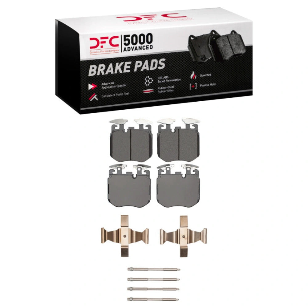 DFC DFC 16-22 BMW M440i Front 5000 Advanced Low Metallic Brake Pads and Hardware Kit