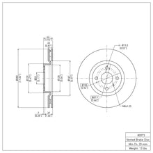 Load image into Gallery viewer, DFC DFC 16-25 Mazda MX-5 Miata Front Brake Rotor