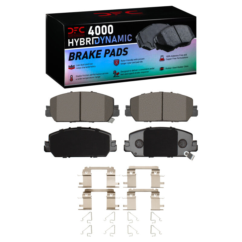 DFC DFC 17-25 Acura ADX Front 4000 HybriDynamic Brake Pads and Hardware Kit