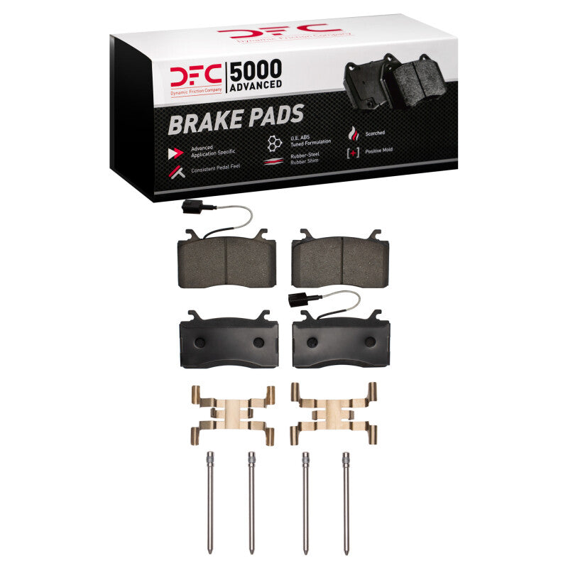 DFC DFC 17-25 Alfa Romeo Giula Front 5000 Advanced Ceramic Brake Pads and Hardware Kit