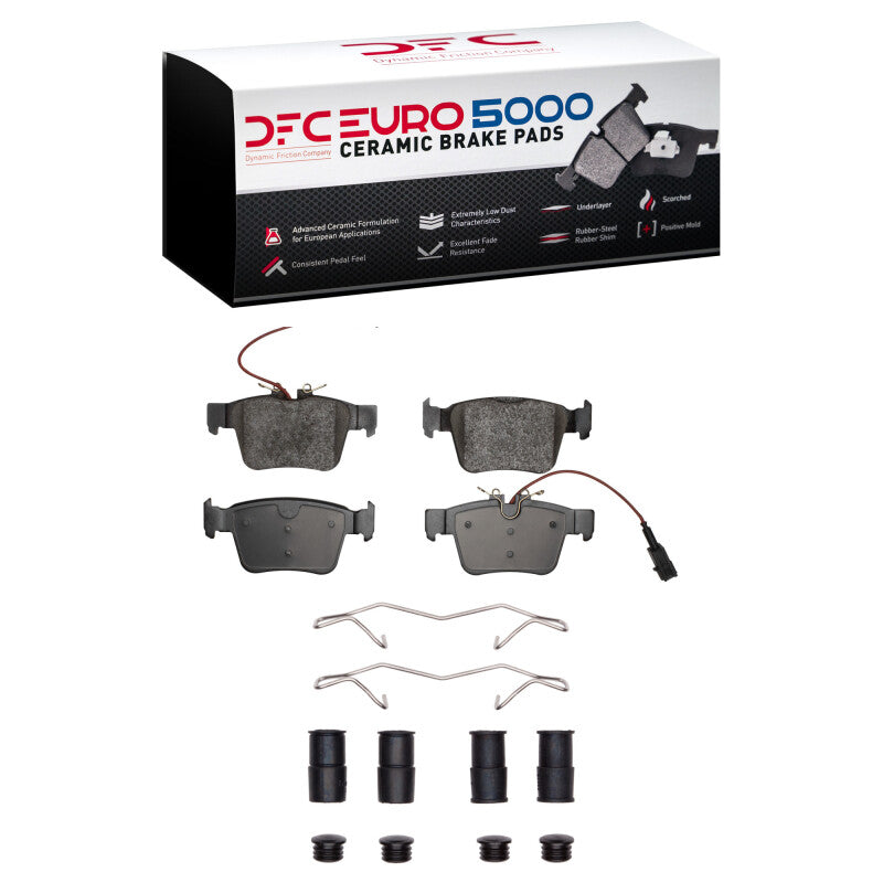 DFC DFC 17-25 Alfa Romeo Giula Rear Euro 5000 Ceramic Brake Pads and Hardware Kit