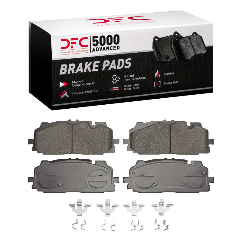 DFC DFC 17-25 Audi Q8 Front 5000 Advanced Ceramic Brake Pads and Hardware Kit