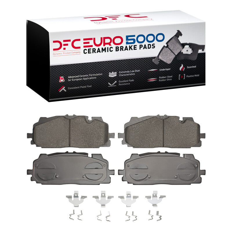 DFC DFC 17-25 Audi S5 Sportback Front Euro 5000 Ceramic Brake Pads and Hardware Kit