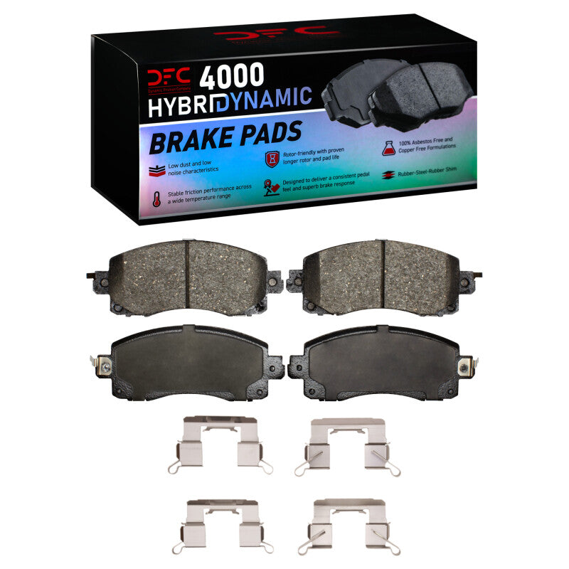 DFC DFC 17-25 Subaru Crosstrek Front 4000 HybriDynamic Brake Pads and Hardware Kit