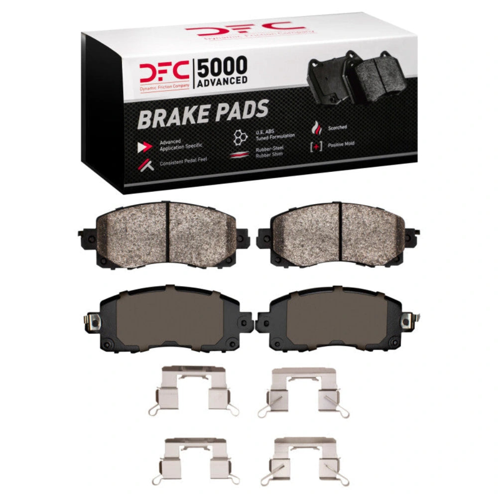 DFC DFC 17-25 Subaru Forester Front 5000 Advanced Ceramic Brake Pads and Hardware Kit