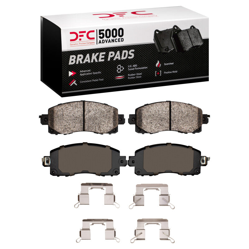 DFC DFC 17-25 Subaru Forester Front 5000 Advanced Ceramic Brake Pads and Hardware Kit