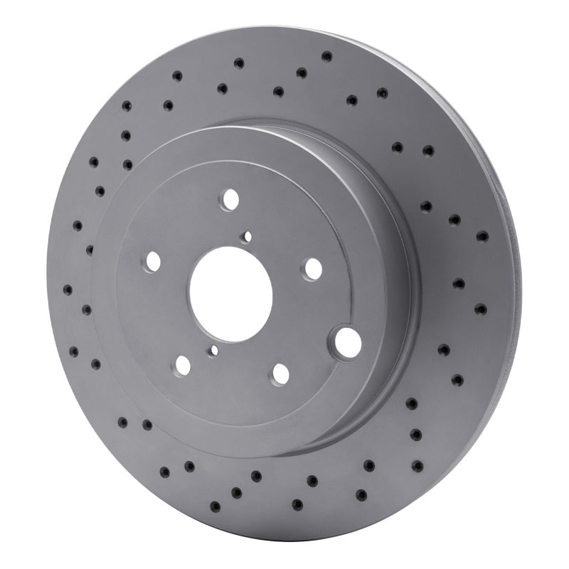 DFC DFC 18-21 Subaru WRX STI Rear Drilled Hi-Carbon Alloy Geomet Coated Rotor