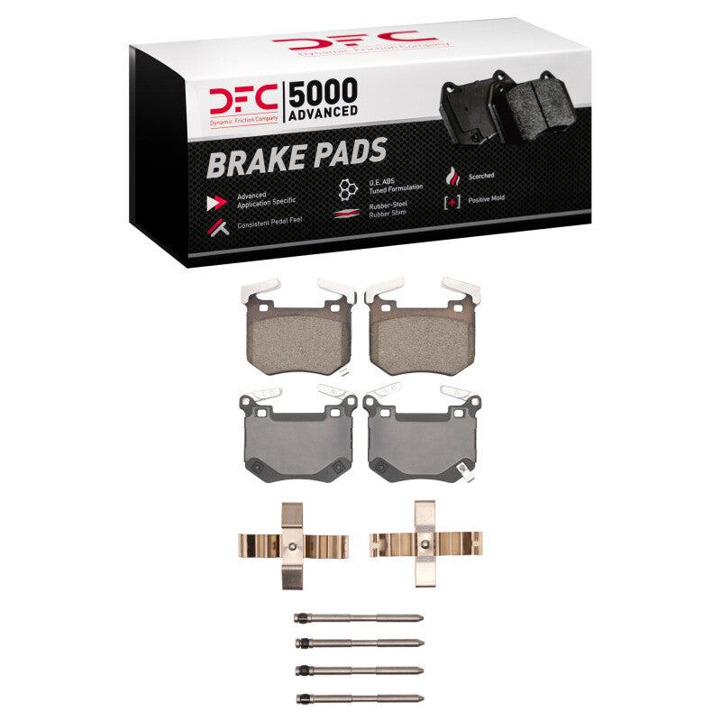DFC DFC 18-25 Genesis G70 Rear 5000 Advanced Ceramic Brake Pads and Hardware Kit