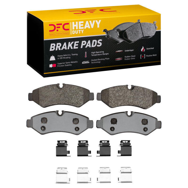 DFC DFC 19-25 Mercedes-Benz Sprinter 1500 Rear Heavy Duty Pads and Hardware Kit