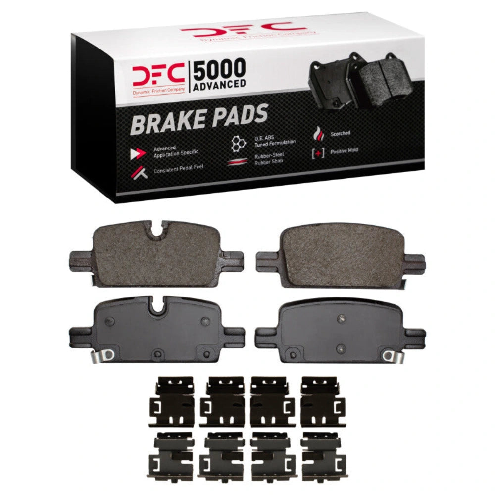 DFC DFC 19-26 Chevrolet Silverado 1500 Rear 5000 Advanced Ceramic Brake Pads and Hardware Kit