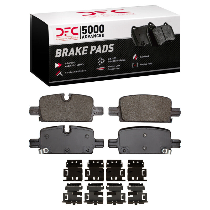 DFC DFC 19-26 Chevrolet Silverado 1500 Rear 5000 Advanced Ceramic Brake Pads and Hardware Kit