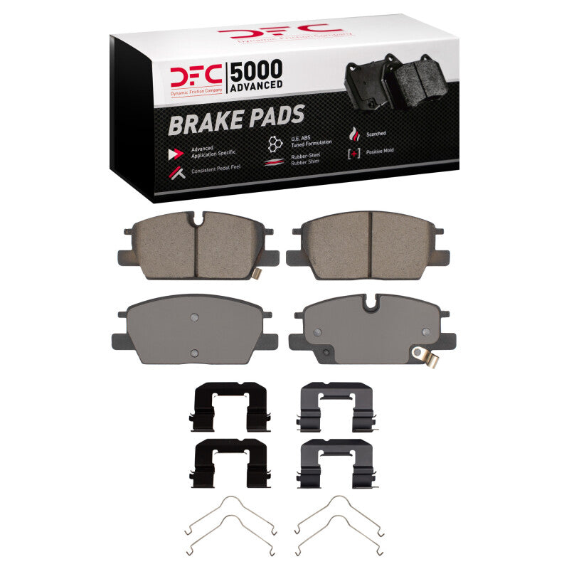 DFC DFC 20-25 Buick Envista Front 5000 Advanced Ceramic Brake Pads and Hardware Kit