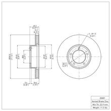 Load image into Gallery viewer, DFC DFC 71-97 Jaguar XJS Front Brake Rotor