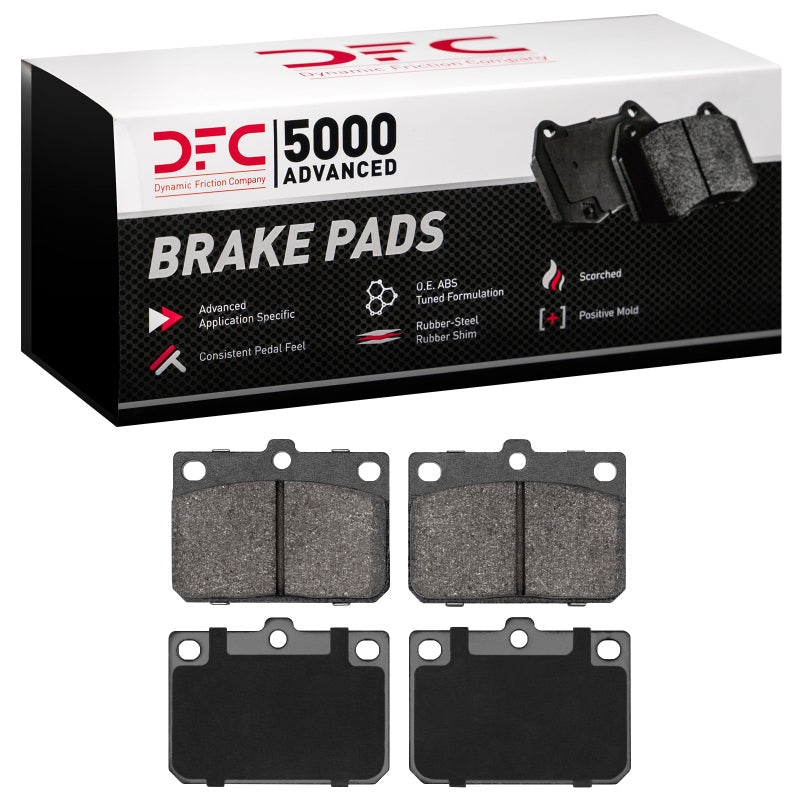 DFC DFC 72-87 Dodge Colt Front 5000 Advanced Semi Metallic Brake Pads