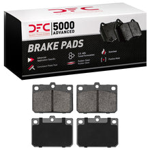 Load image into Gallery viewer, DFC DFC 72-87 Dodge Colt Front 5000 Advanced Semi Metallic Brake Pads