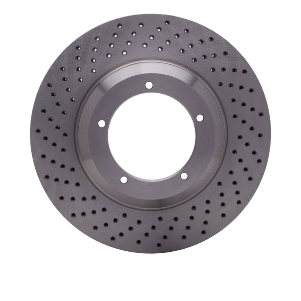 DFC DFC 82-89 Porsche 911 Left Front Drilled Brake Rotor
