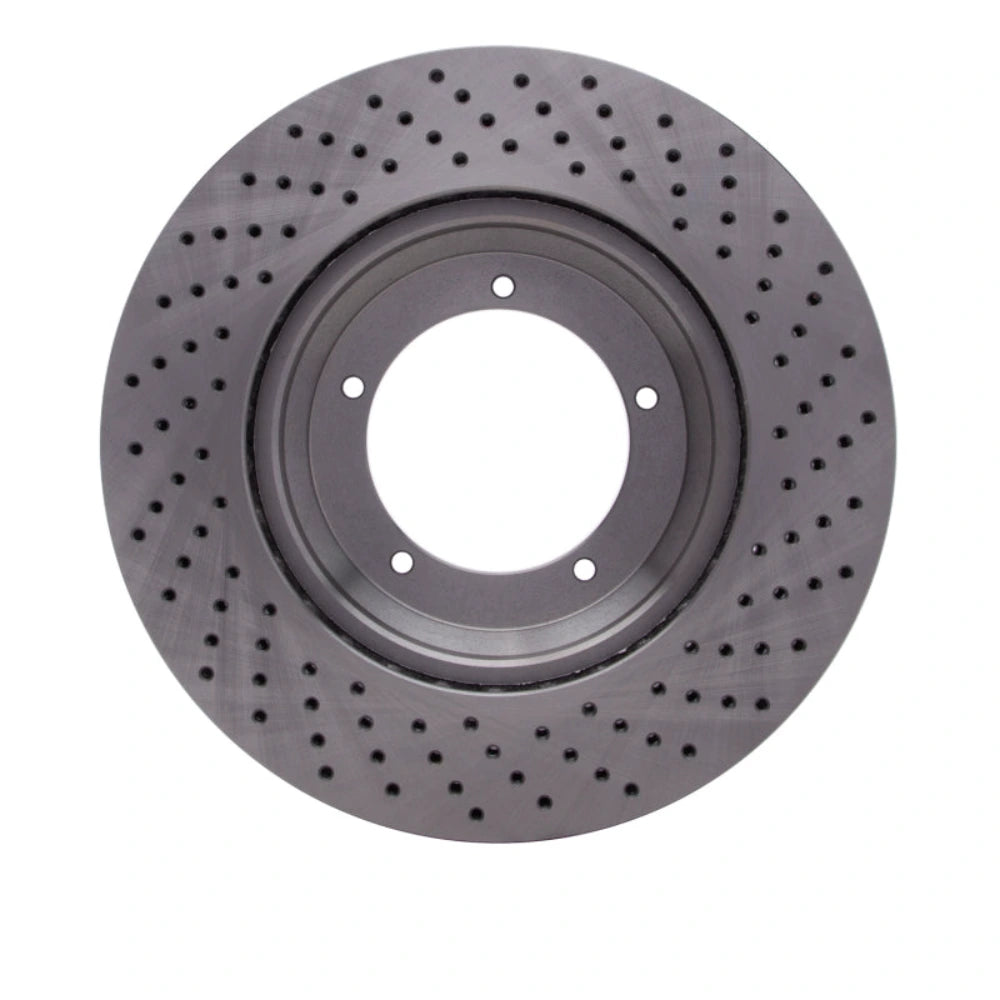 DFC DFC 82-89 Porsche 911 Left Front Drilled Brake Rotor