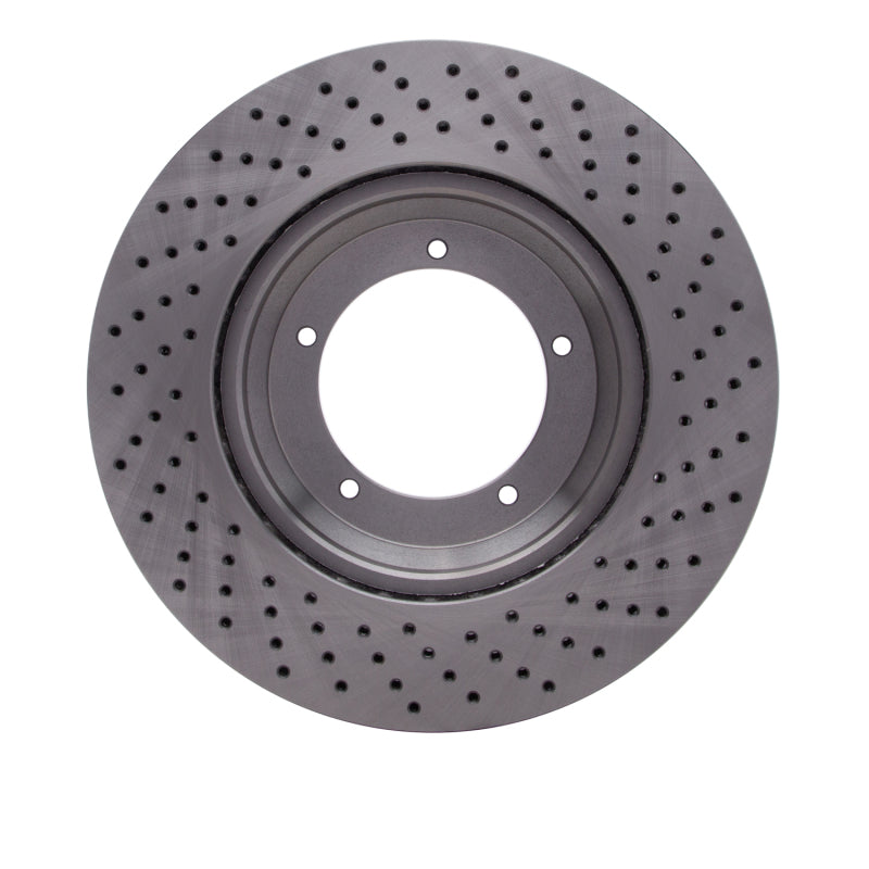 DFC DFC 82-89 Porsche 911 Left Front Drilled Brake Rotor