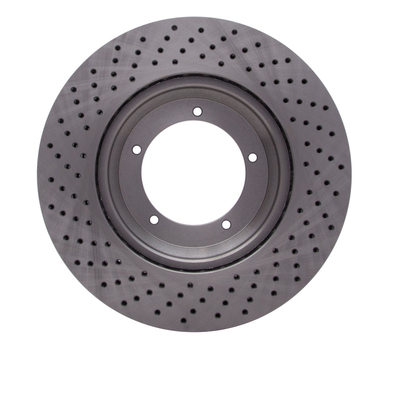 DFC DFC 82-89 Porsche 911 Right Front Drilled Brake Rotor