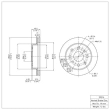 Load image into Gallery viewer, DFC DFC 90-01 Acura Integra Front Brake Rotor