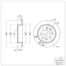 Load image into Gallery viewer, DFC DFC 90-01 Acura Integra Rear Brake Rotor