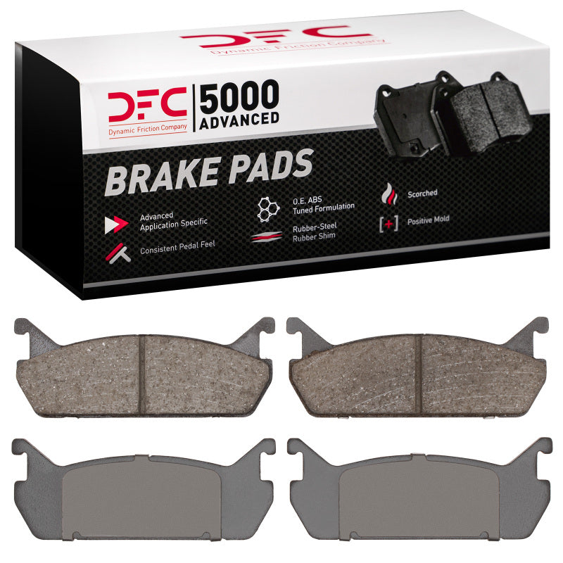 DFC DFC 90-96 Ford Escort Rear 5000 Advanced Ceramic Brake Pads