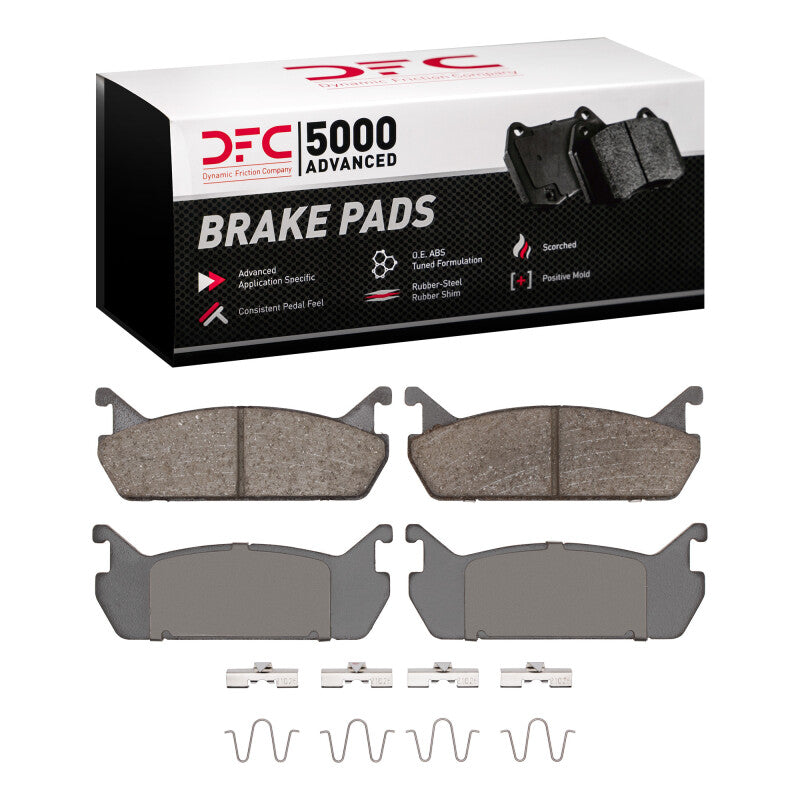 DFC DFC 90-97 Mazda Miata (NA) Rear 5000 Advanced Ceramic Brake Pads and Hardware Kit
