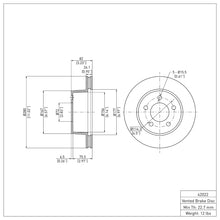 Load image into Gallery viewer, DFC DFC 90-99 Jeep Wrangler Front GeoSPEC Coated Rotor