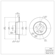 Load image into Gallery viewer, DFC DFC 94-11 Mercedes-Benz E320 Rear GeoSPEC Coated Rotor