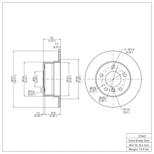 Load image into Gallery viewer, DFC DFC 96-02 BMW Z3 Rear Brake Rotor