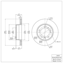 Load image into Gallery viewer, DFC DFC 97-04 Porsche Boxster Rear Brake Rotor