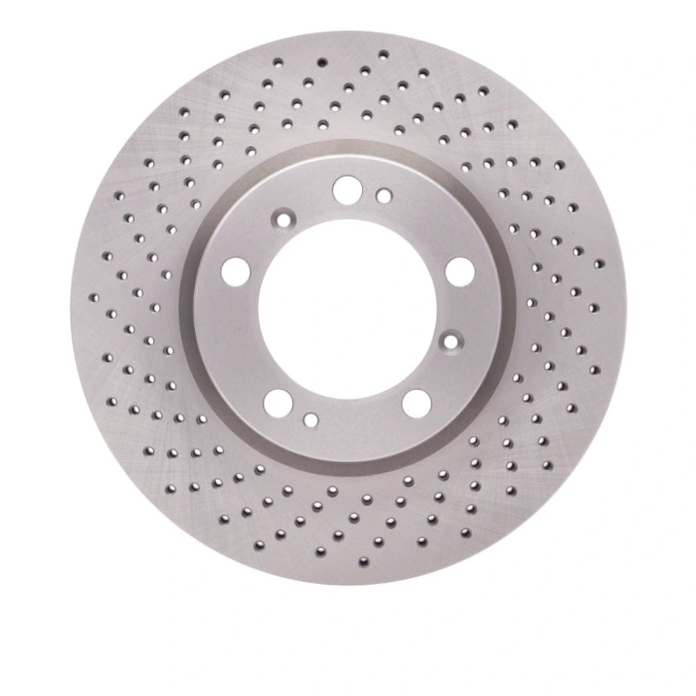 DFC DFC 98-12 Porsche 911 Left Front Drilled Brake Rotor