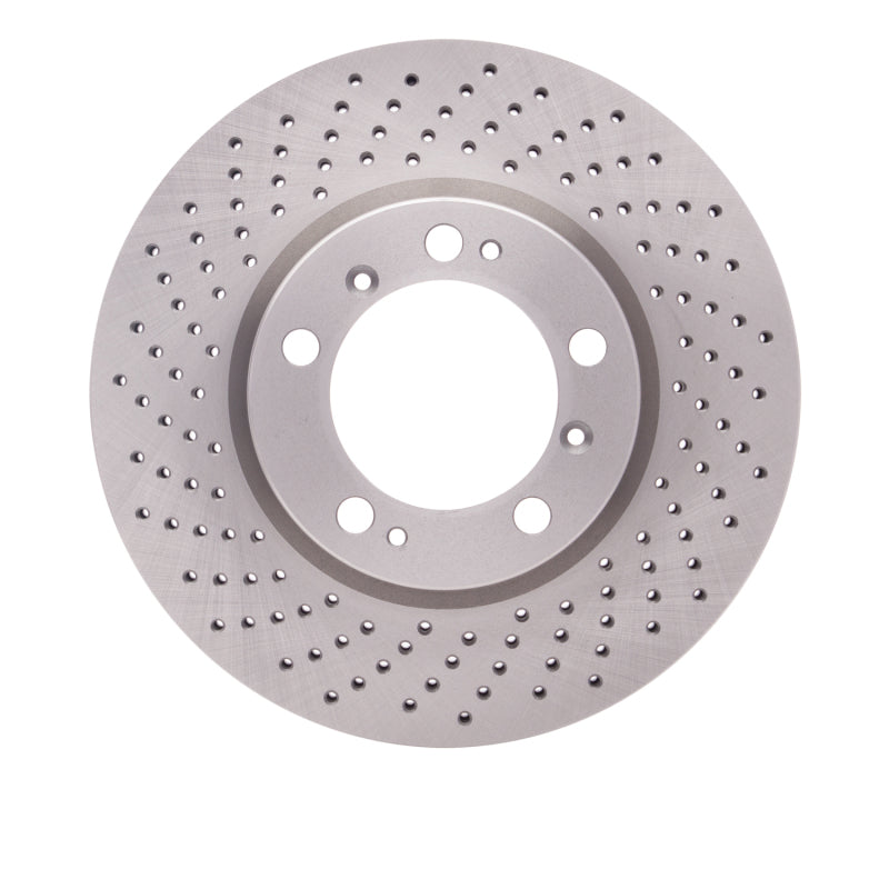 DFC DFC 98-12 Porsche 911 Left Front Drilled Brake Rotor