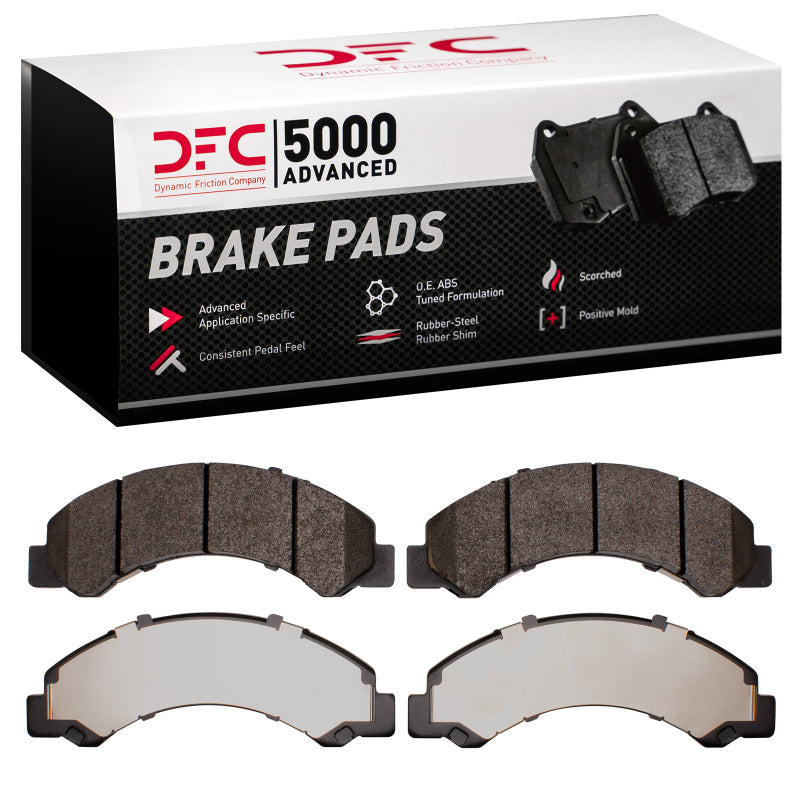 DFC DFC 98-24 Chevrolet LCF3500 Gas Engine Rear/Front 5000 Advanced Semi Metallic Brake Pads