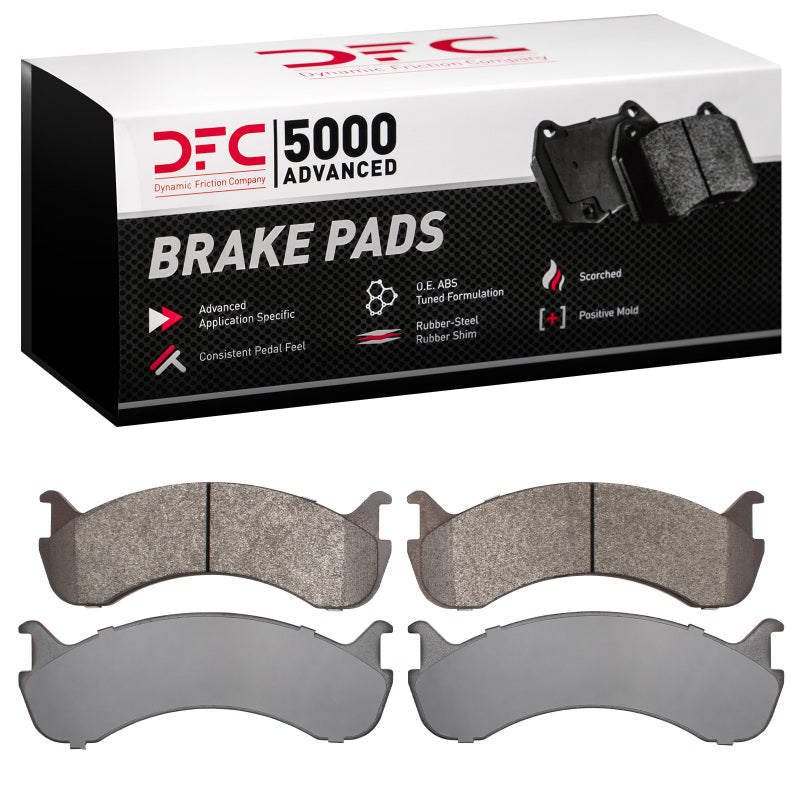 DFC DFC 98-25 Beaver Motorcoach Monterey Rear/Front 5000 Advanced Semi Metallic Brake Pads