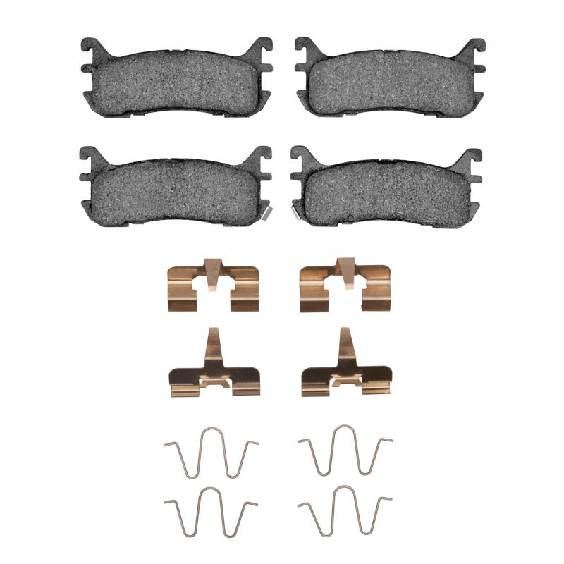 DFC DFC 99-05 Mazda Miata (NB) Rear 5000 Advanced Ceramic Brake Pads and Hardware Kit