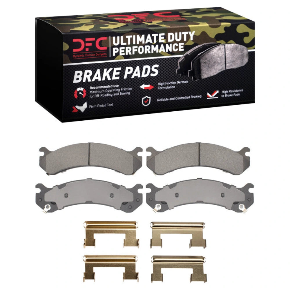 DFC DFC 99-20 Cadillac DTS Front Ultimate Duty Performance Brake Pads and Hardware Kit