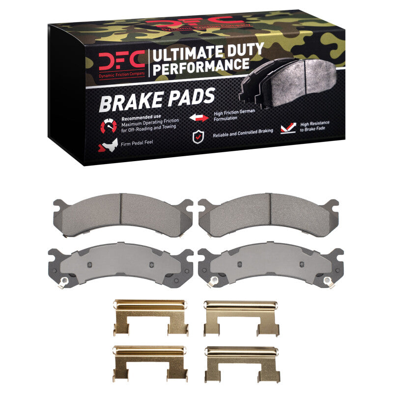 DFC DFC 99-20 Cadillac DTS Front Ultimate Duty Performance Brake Pads and Hardware Kit