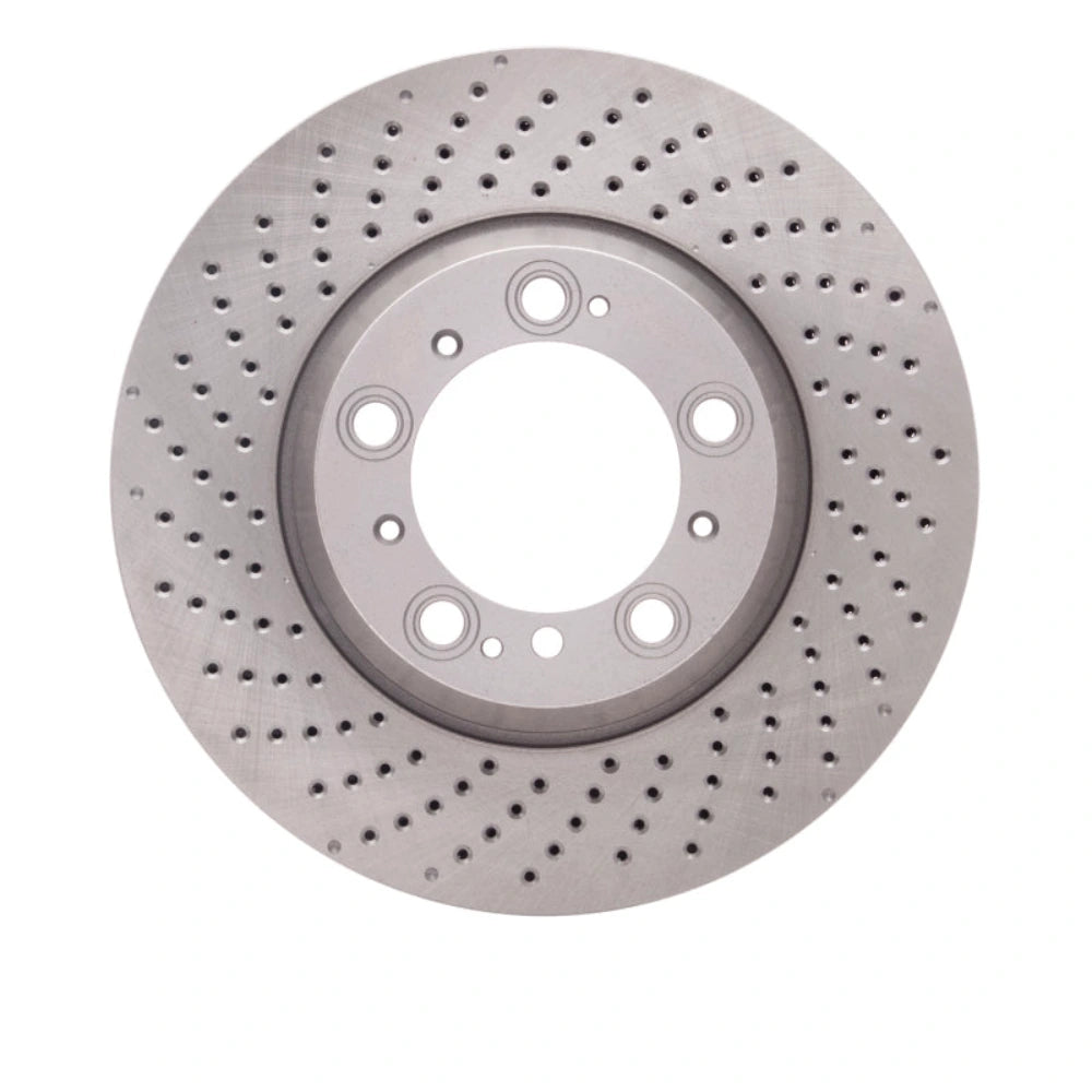 DFC DFC 99-23 Porsche 911 Left Rear Drilled Brake Rotor