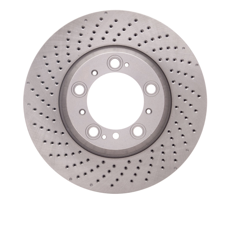 DFC DFC 99-23 Porsche 911 Left Rear Drilled Brake Rotor