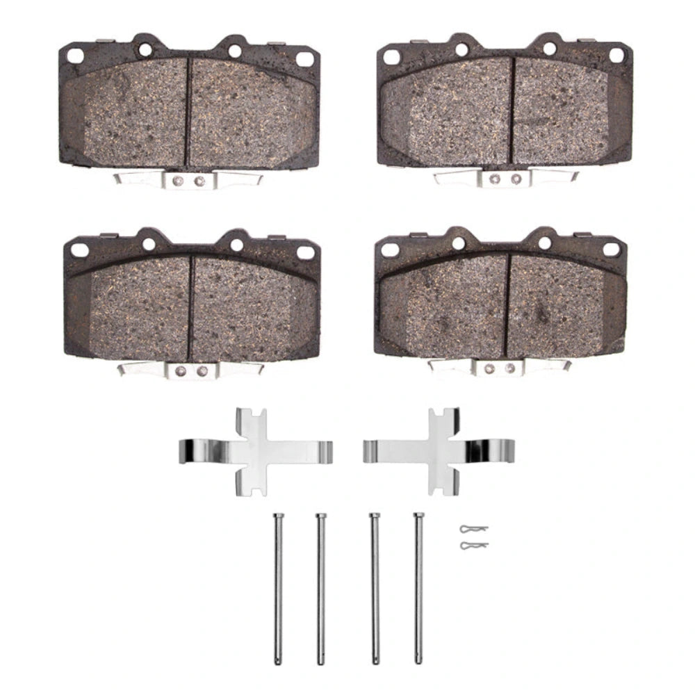 DFC DFC Active Performance Front Brake Pads and Hardware Kit for 1989 to 1996 Nissan 300ZX Turbo
