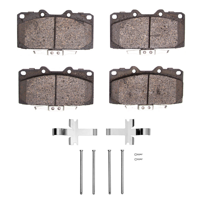 DFC Active Performance front brake pads and hardware kit for 1989 to 1996 Nissan 300ZX Turbo