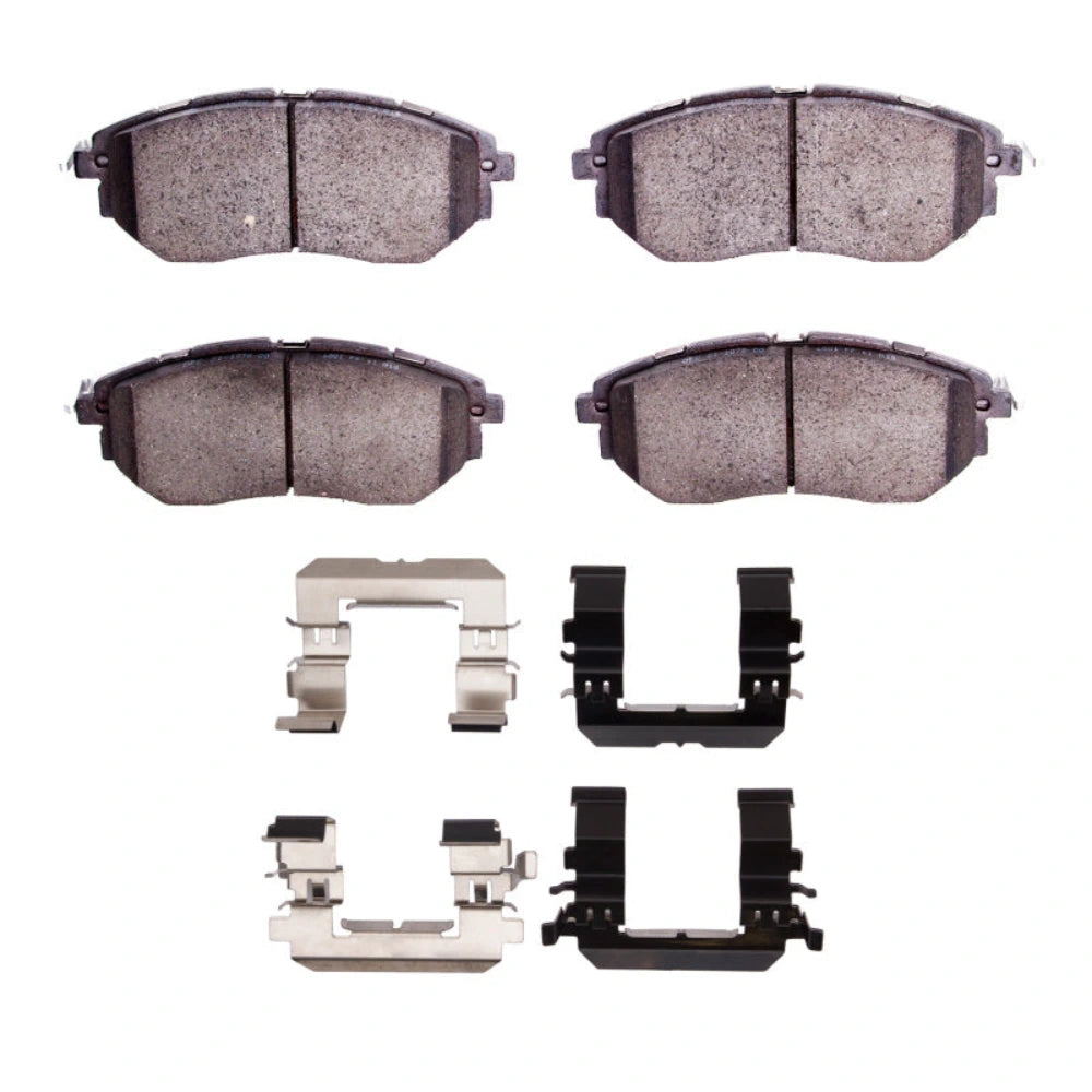 DFC DFC Active Performance Front Brake Pads and Hardware Kit for Subaru Legacy, Outback, Forester, Tribeca and WRX