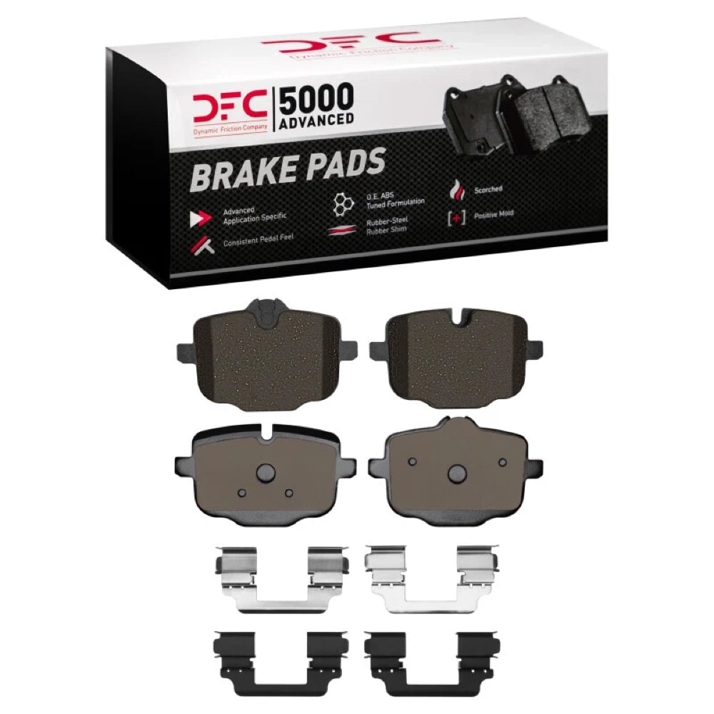 DFC 1551-1469-01 Rear Ceramic Brake Pads with Hardware - BMW - DFC1551-1469-01 - product view 1