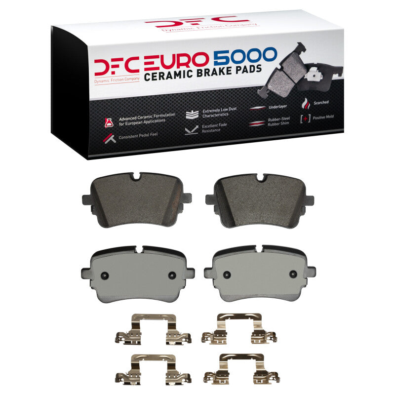 DFC 2020-2025 Audi Q7 Rear 5000 Euro Ceramic Brake Pads and Hardware Kit - DFC 1600-2365-01